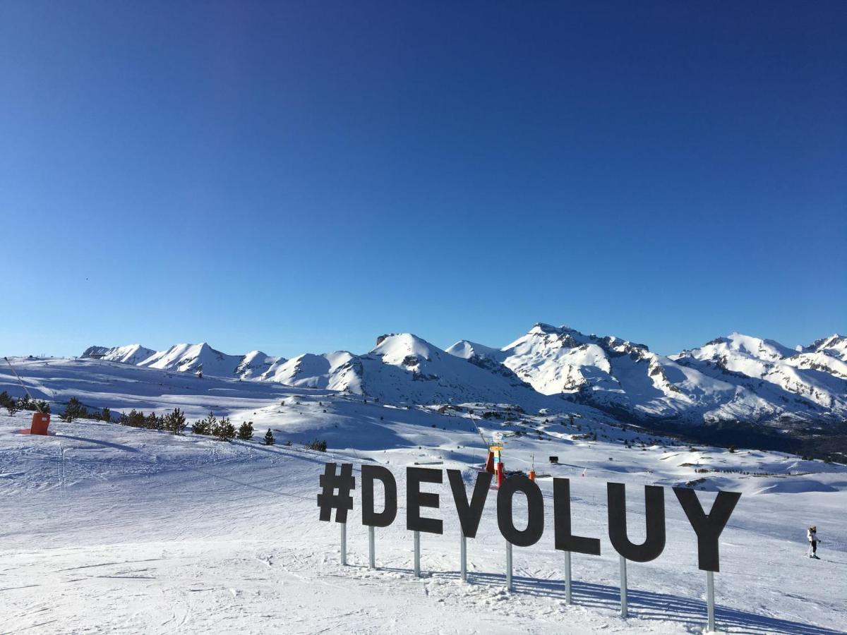 Eden Sur Les Pistes Avec Vue Panoramique Sur La Vallee La Joue du Loup Bagian luar foto